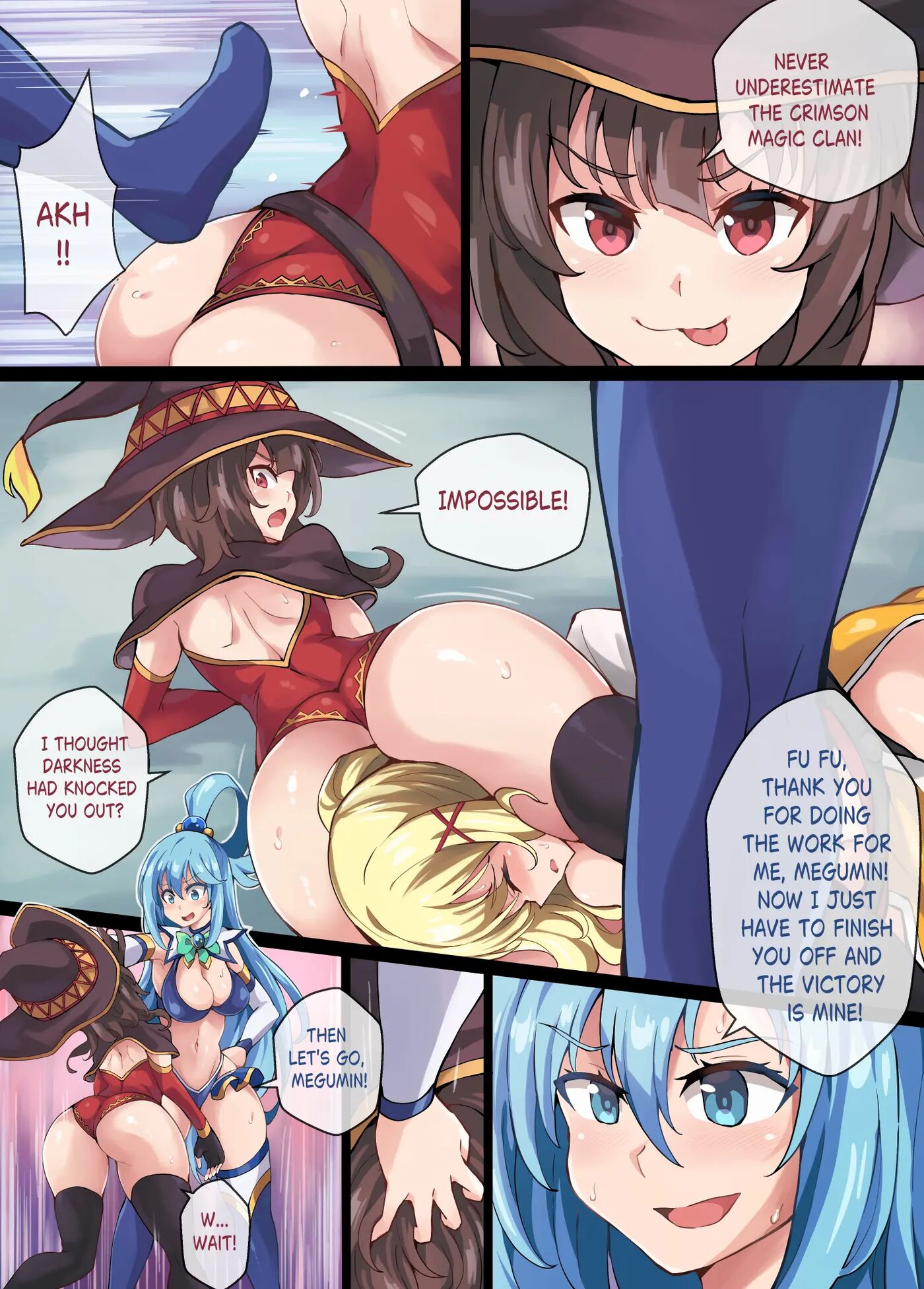 Kono Subarashii Wrestle Quest! Chapter 1000 Page 15